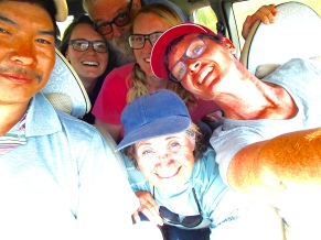 our van selfie